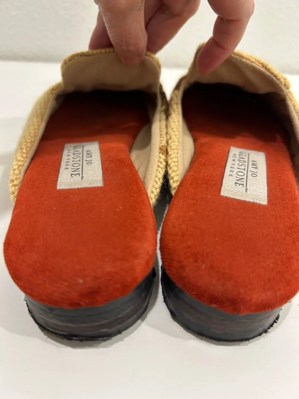 RARE Vintage Amy Jo Gladstone Equestrian Horse Tapestry Mules | Size 7 - Picture 7 of 14
